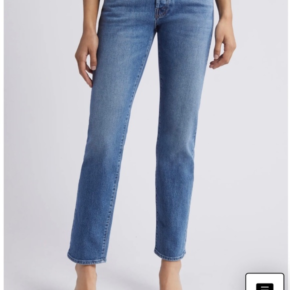 NWT MOTHER Insider Crop Step Fray - SZ 26 -Color is Monkey in the Middle